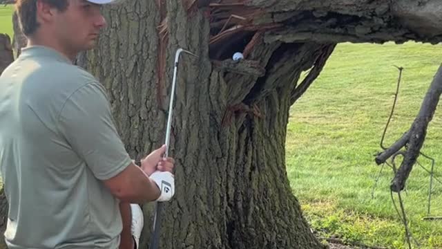 I'm not bad at golf. I just love making the game of golf harder.