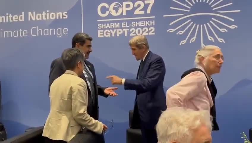 John Kerry Makes Pals With Dictator Nicolas Maduro At Climate Summit