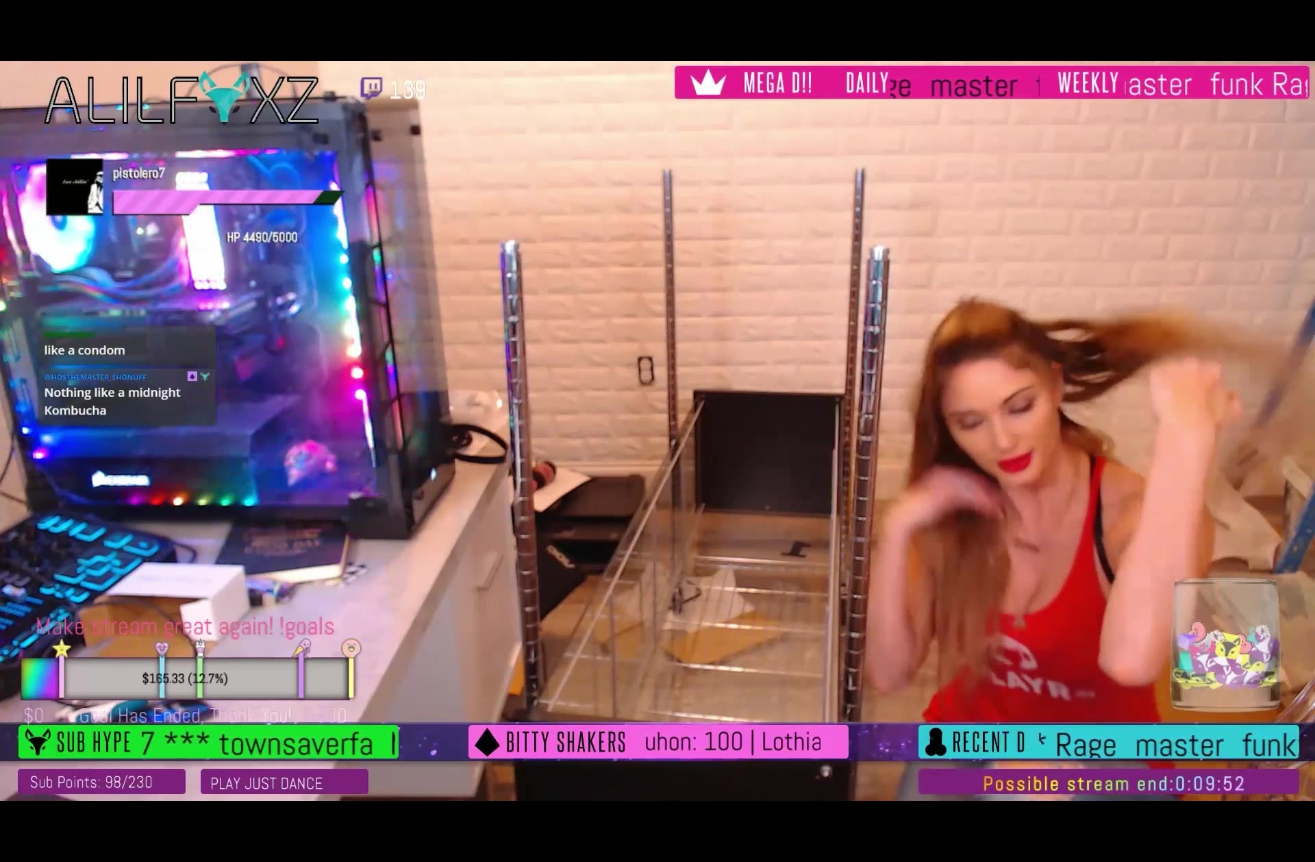 Alilfoxz Thong Slip Compilation