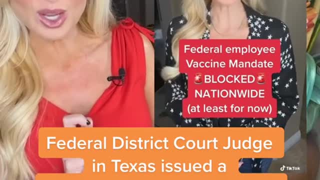 Vaccine mandate for federal employees reinstated by the 5th Circuit Court of Appeals