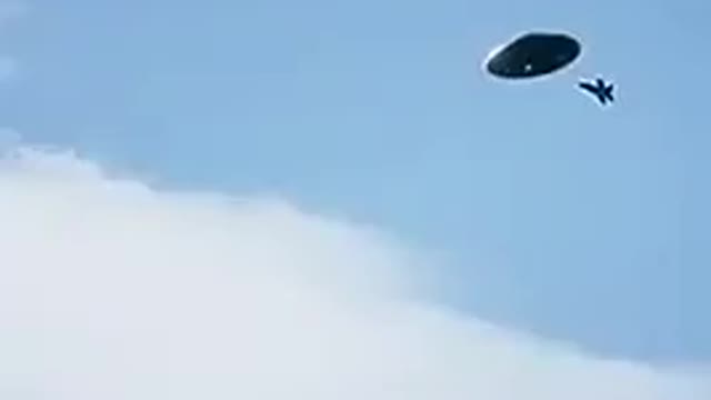 Fighter Pilot Following Flying Saucer 2022