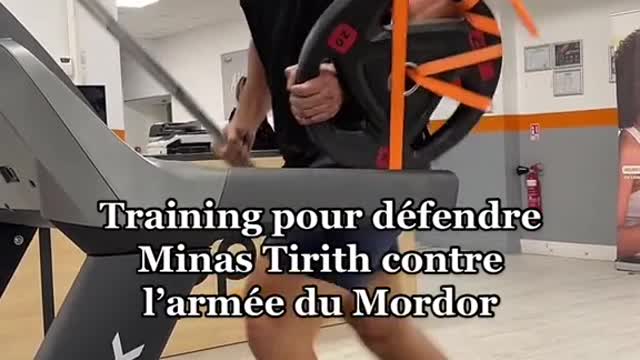 Training to defend Minas Tirith against the army of Mordor #seigneurdesanneaux