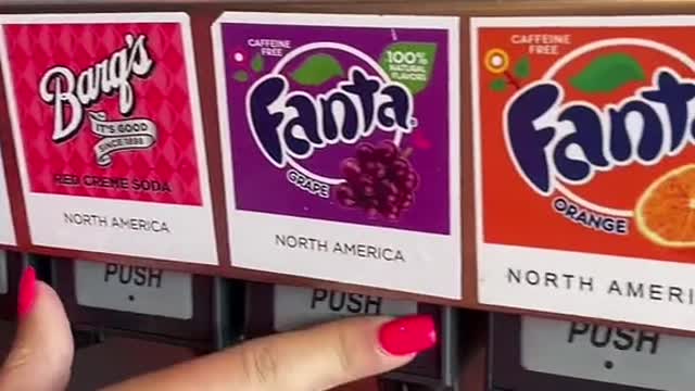 FRESCAmuseum and mixingliterally every flavor ofranta coke possibleAS