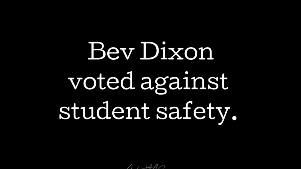 BEV'S BAD VOTES - Safety