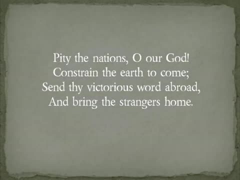 How Sweet and Aweful. Charles Wesley Aweful like full of Awe