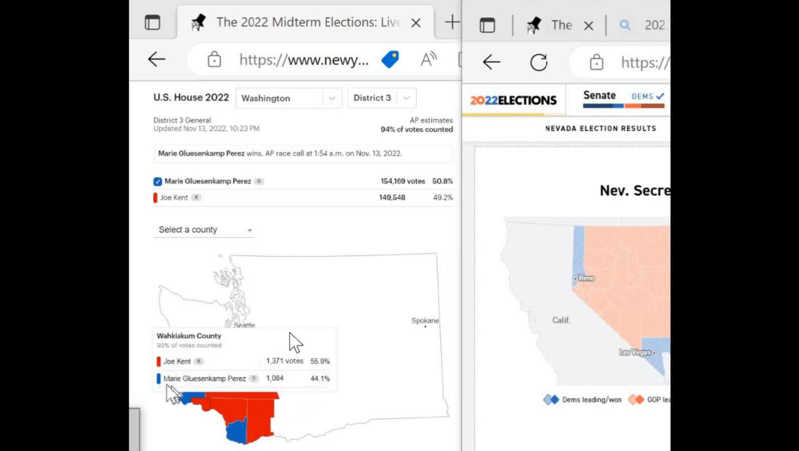 International wide election fraud network - Washington 2022 midterm theft