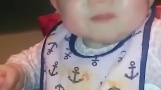 Funny Baby Videos playing # Shorts