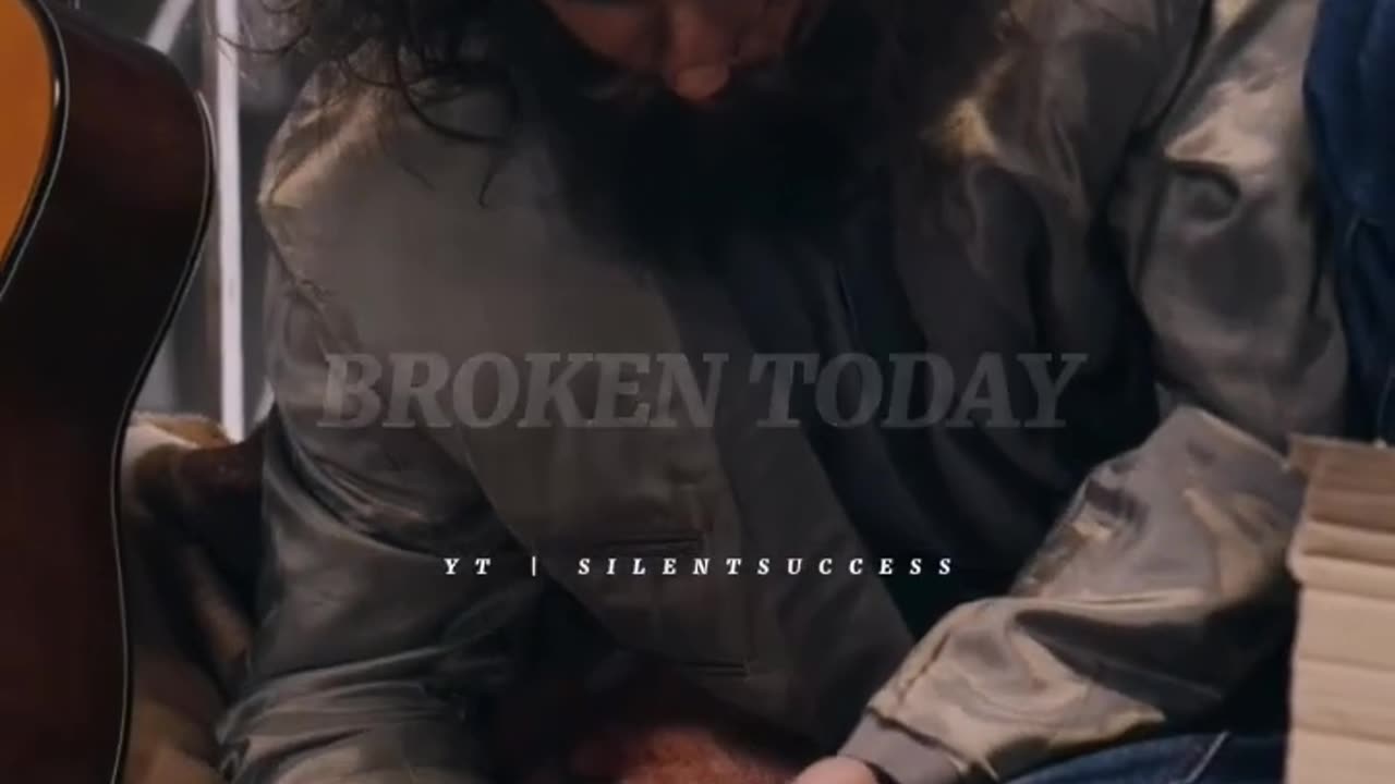 Maybe you're Broken today motivation by IEFGYTFP