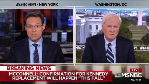 Chris Matthews Meltdown When Realizing Dems Powerless To Stop SCOTUS Nomination