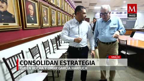 Rocha Moya y Harfuch consolidan estrategia de seguridad en Sinaloa; evalúan resultados