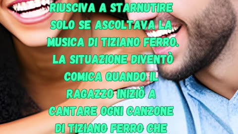 iniziò a starnutire