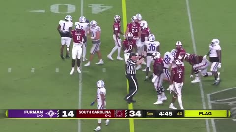 Furman vs South Carolina Highlights | College Football Week 2 | 2023 College Football