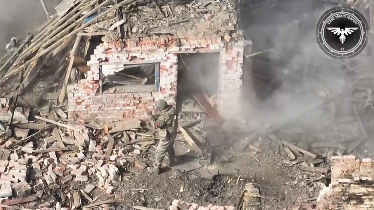 Two Russians in the Avdiivka area seek refuge from fpv drone