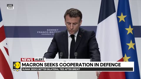 Sunak and Macron hold joint news conference at Paris summit - WION