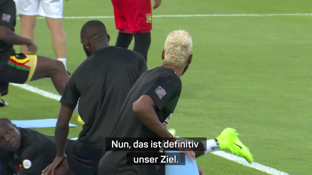 Choupo-Moting kontert Reporterfrage: "Was heißt hier ENDLICH glänzen?!" | WM 2022