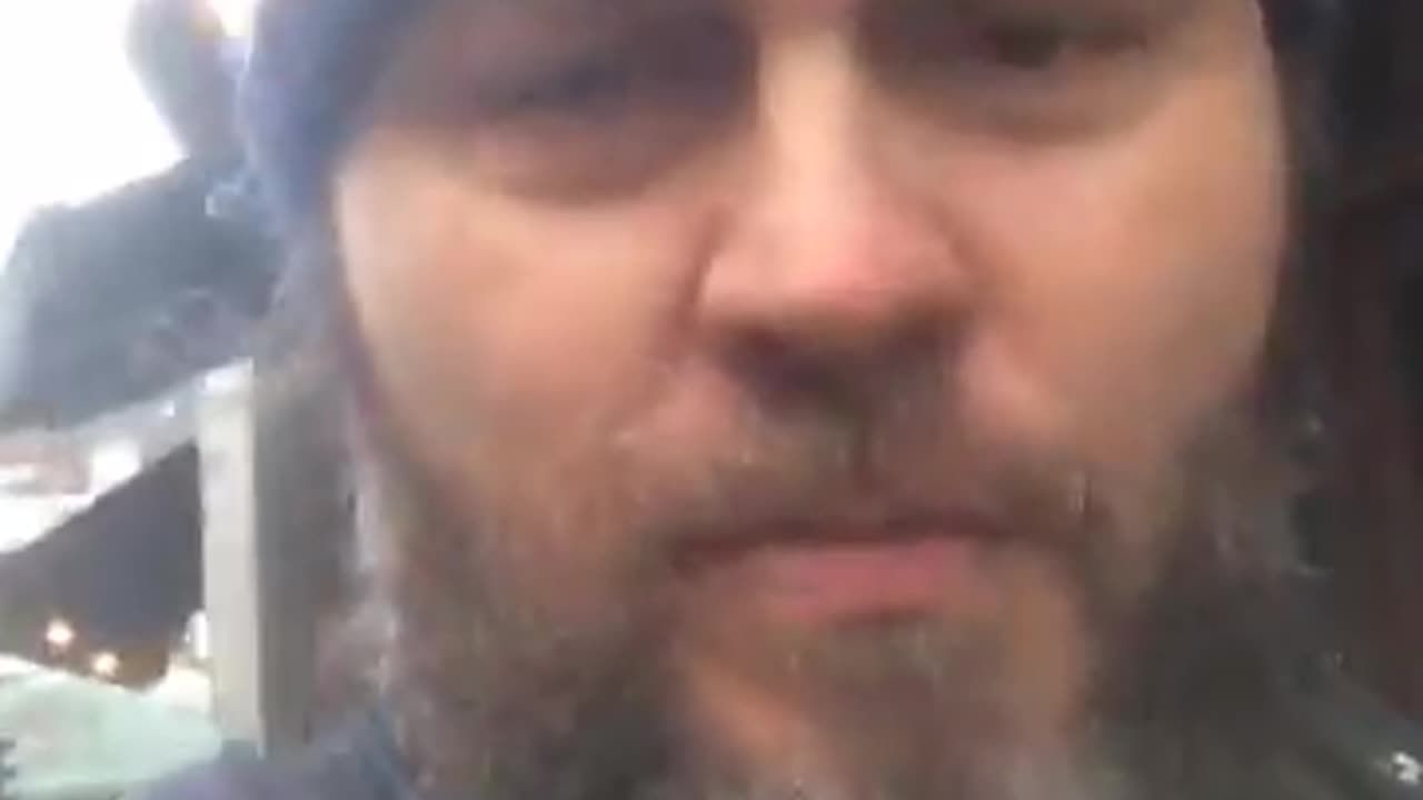 På vej hjem fra fredsdemo