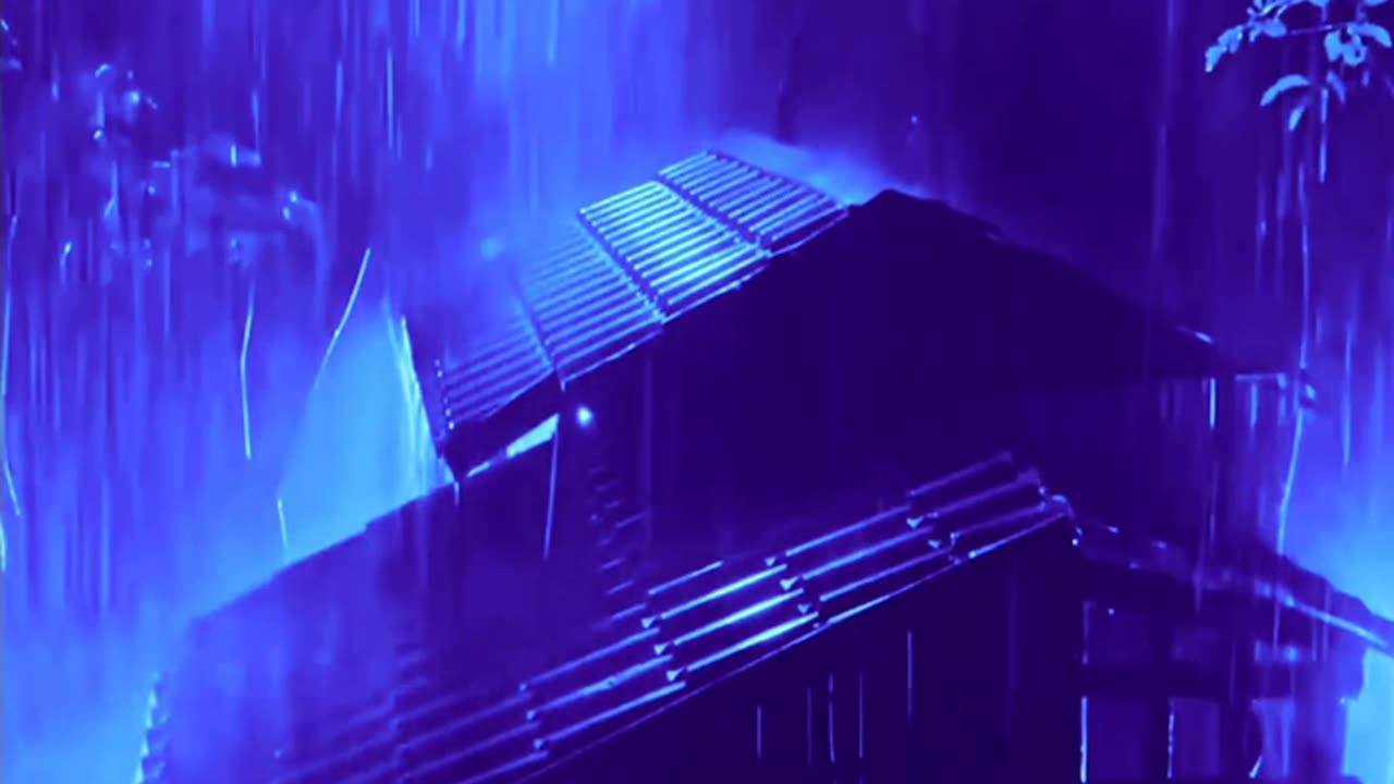 Fall Sleep Instantly in Under 3 Minutes with Heavy Rainstorms & Powerful Thunder Sounds at Night