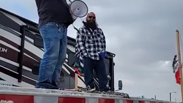 The People's Convoy update 4/11/22. Jack Burton - Live from Facebook