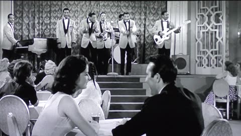 Rock and roll twins _ The Treniers! from "Don't Knock the Rock" 1956