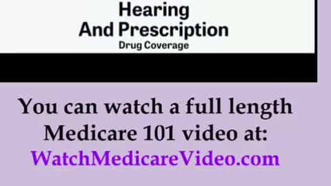 Part 2 - Just exactly what are all if these Medicare commercials talking about?