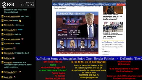 2022-01-26 09:09 EST - Straight Shootin': with Thumper