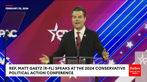 BREAKING NEWS Matt Gaetz Celebrates CNN Article Crediting Him With Many House GOP Retirements