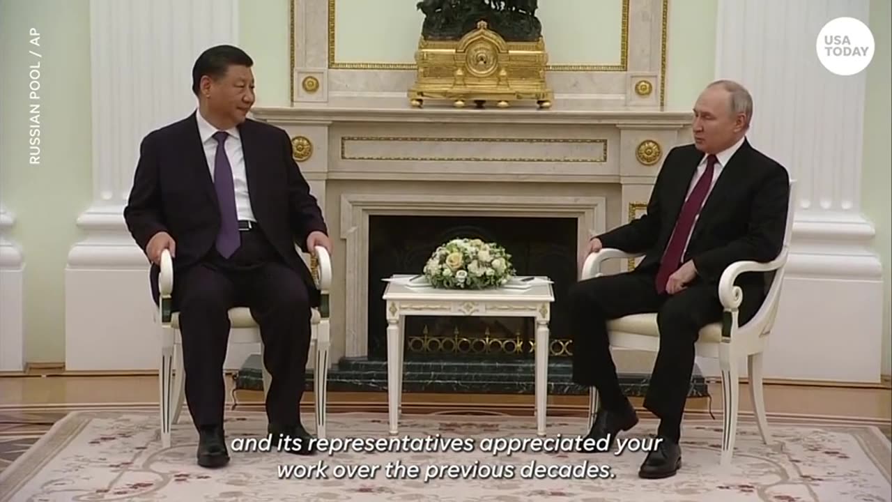 Putin, Xi meet in Russia amid ongoing war with Ukraine | USA TODAY