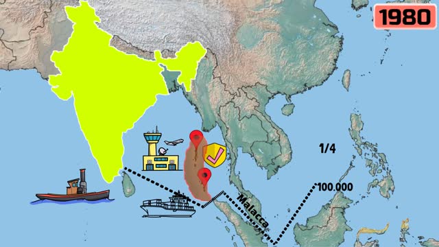 Andaman and Nicobar Islands are closest to Indonesia, why is it in India?