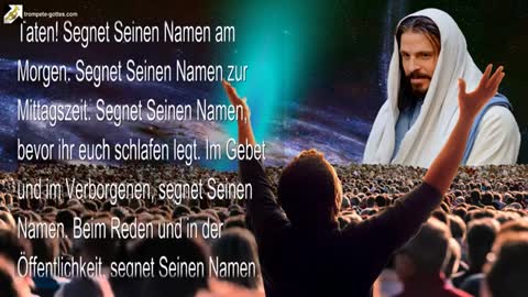 Kleine Kinder, wie sollt ihr den Namen des Herrn segnen 🎺 Die Trompete Gottes