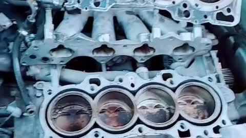 The mechanic is faced with
