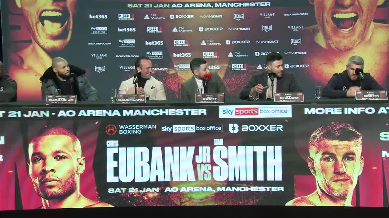 Chris Eubank Jr vs Liam Smith | Press Conference Highlights