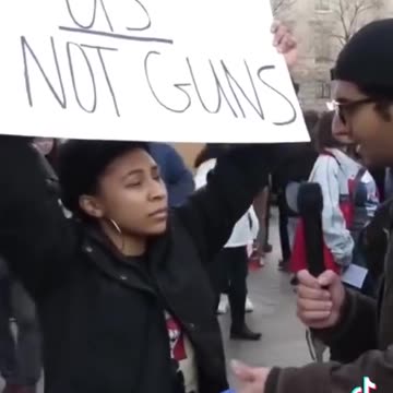 "Don't interview me," she said after being mocked.