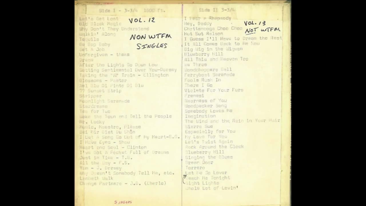 WTFM (Vol 12) FM Radio – Lake Success LI – 1966 thru 1972