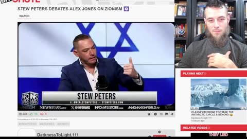 DUSTIN NEMOS EXPOSES ALEX JONES & STEW PETERS MEANDERING AROUND THE TRUTH - NEVERJEWS