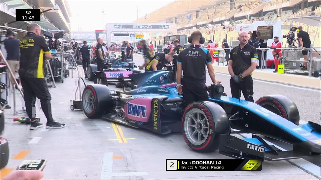 F2 - 2023.11.24. Abu Dhabi Nagydíja, Yas Marina - Időmérő edzés (M4 Sport)