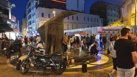 Promenade dans le centre ville de Istanbul