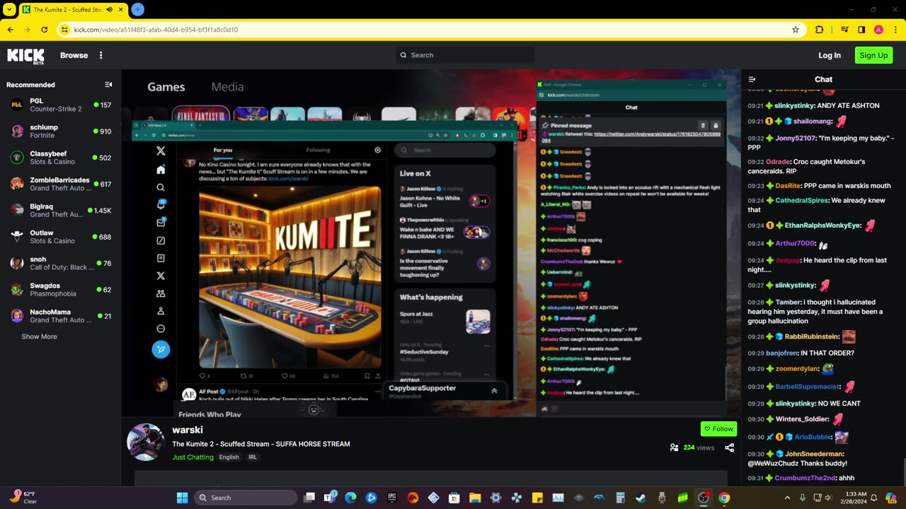 watching kumite 2 2/25/2024