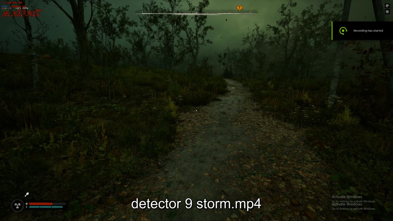 9db-19db anomaly detector compared in a storm Stalker 2