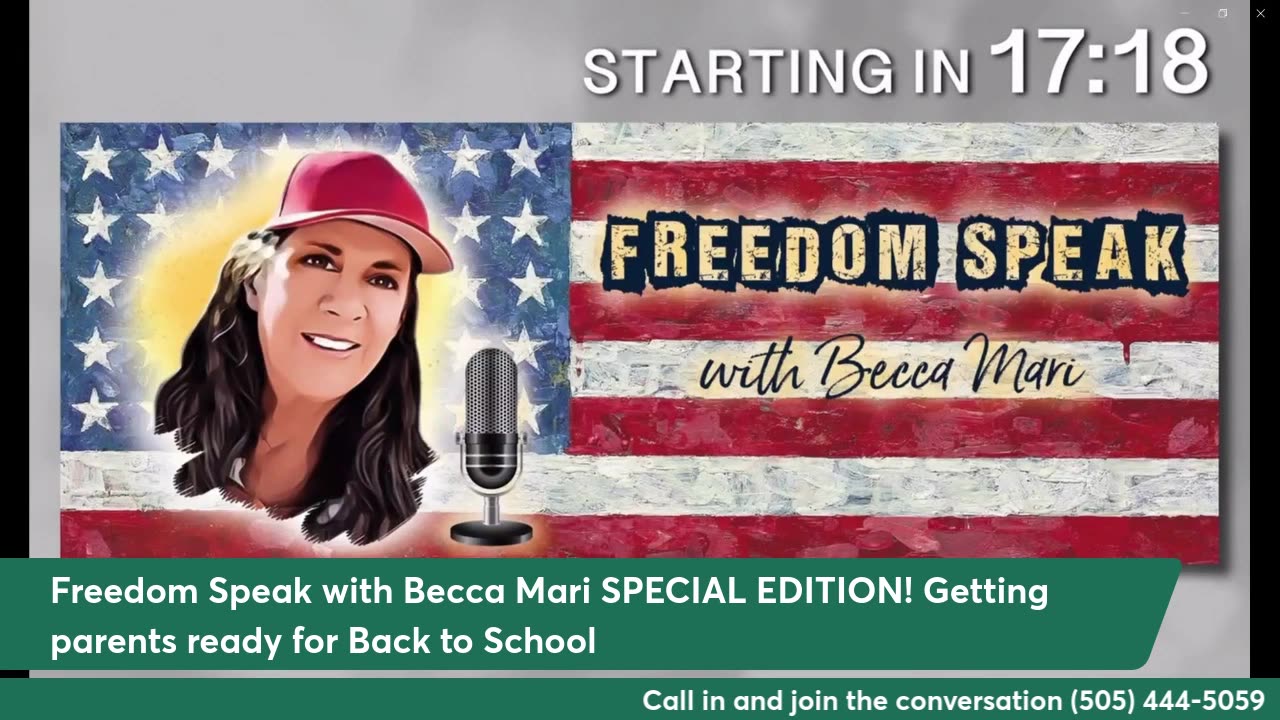 Freedom Speak with Becca Mari 7/26/23 SPECIAL EDITION