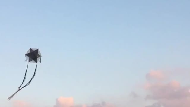 The kite reaches a meter height34790