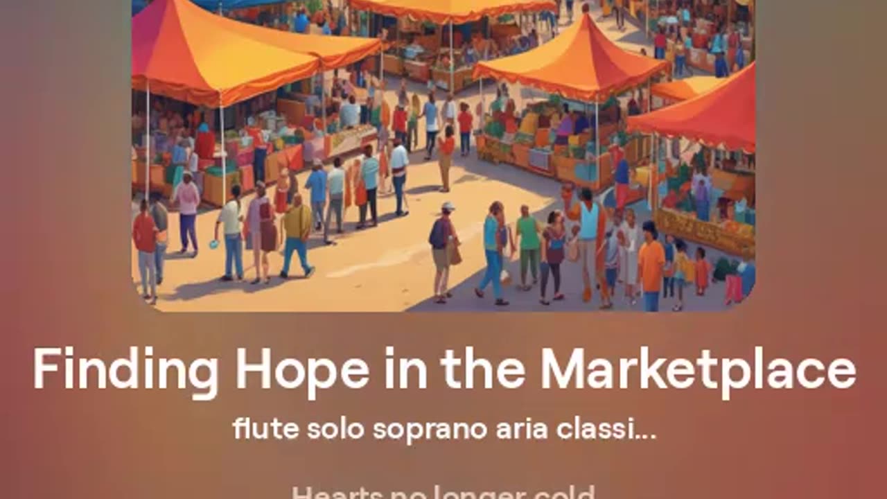 Finding Hope in the Marketplace