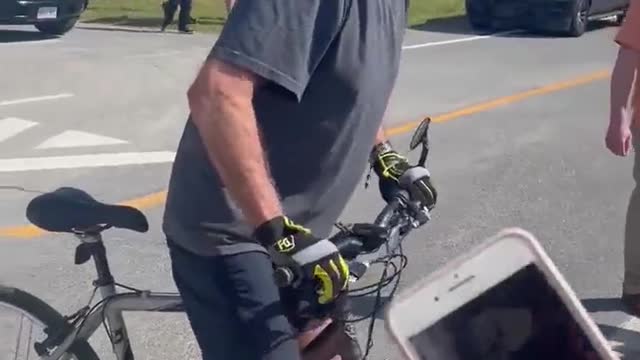 WHO DID THIS? LOL: Biden Falls Off Bicycle 🤣😅😂