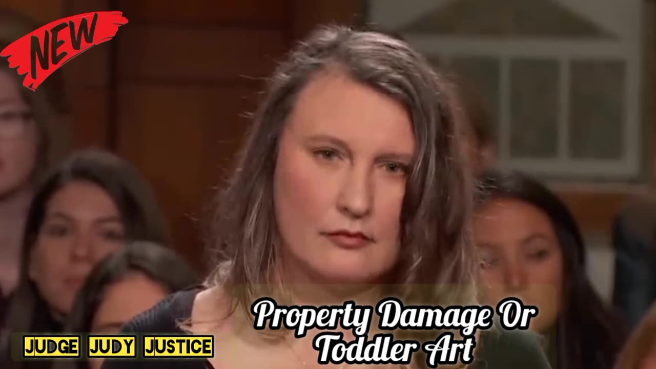 Property Damage Or Toddler Art | Judge Judy Justice