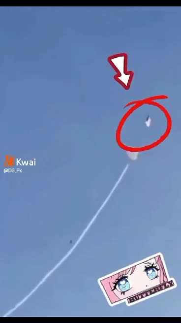 EXACT MOMENT WHEN MISSILE STRIKES UFO DOWN IN ALASKA 2023