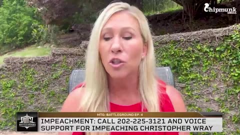 Call them and tell them it's time to impeach President Biden, AG Garland, and FBI Director Wray