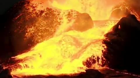 Volcanic eruption in Iceland 🌋