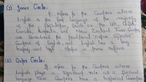 Kachura's Three Circles of English Language| Kachura's Model of English Language