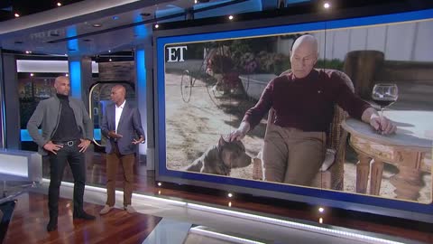 Watch Star Trek’s Sir Patrick Stewart Talk About His Love for Pitbulls (Exclusive)