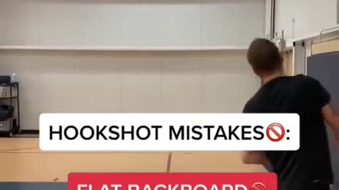 Common Errors on Hook Shot🚫🎒