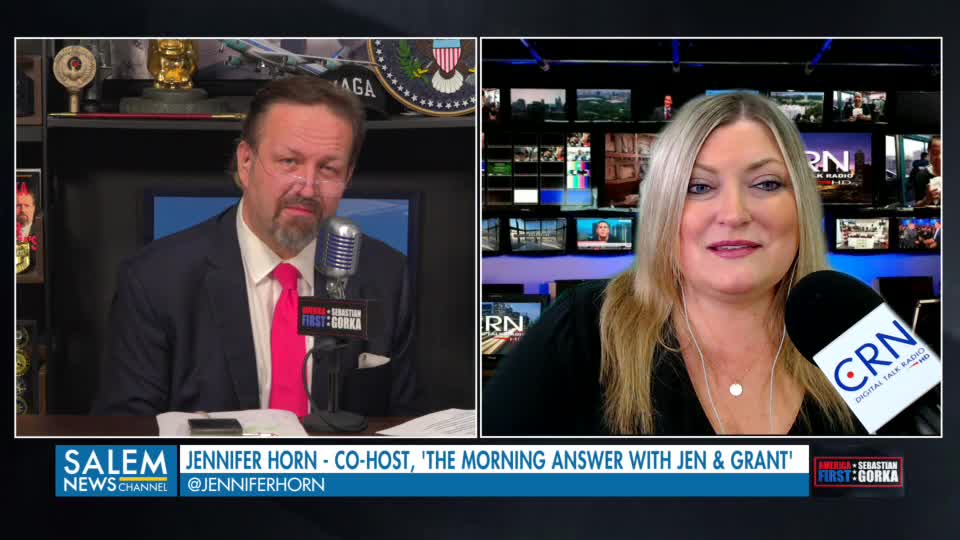 Crime Cartel, Biden-style. Jennifer Horn with Sebastian Gorka on AMERICA First